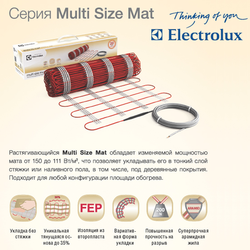 Нагревательный мат Electrolux EMSM 2-150-1,5 комплект