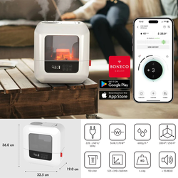 Увлажнитель воздуха BONECO U700 SMART